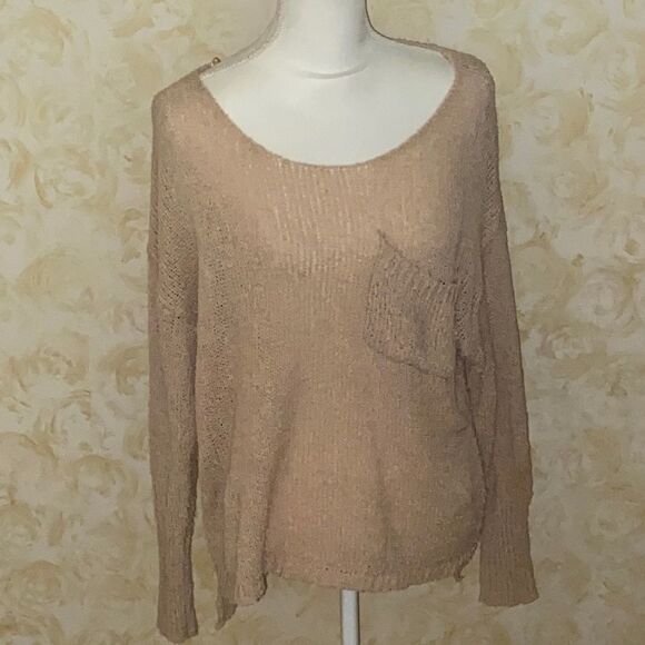 NWOT! “Alya” Beautiful Champagne Summer Sweater! - Picture 1 of 5